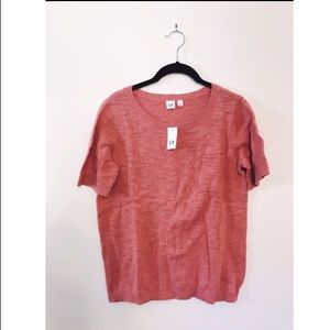 GAP sweater pocket crewneck T-shirt